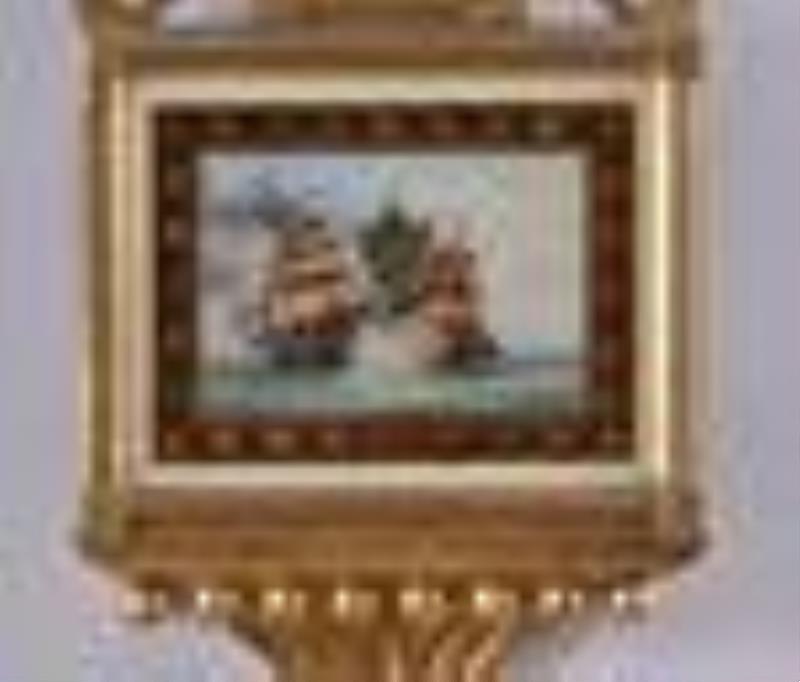 Waltham Clock Co. No. 1525 banjo wall clock