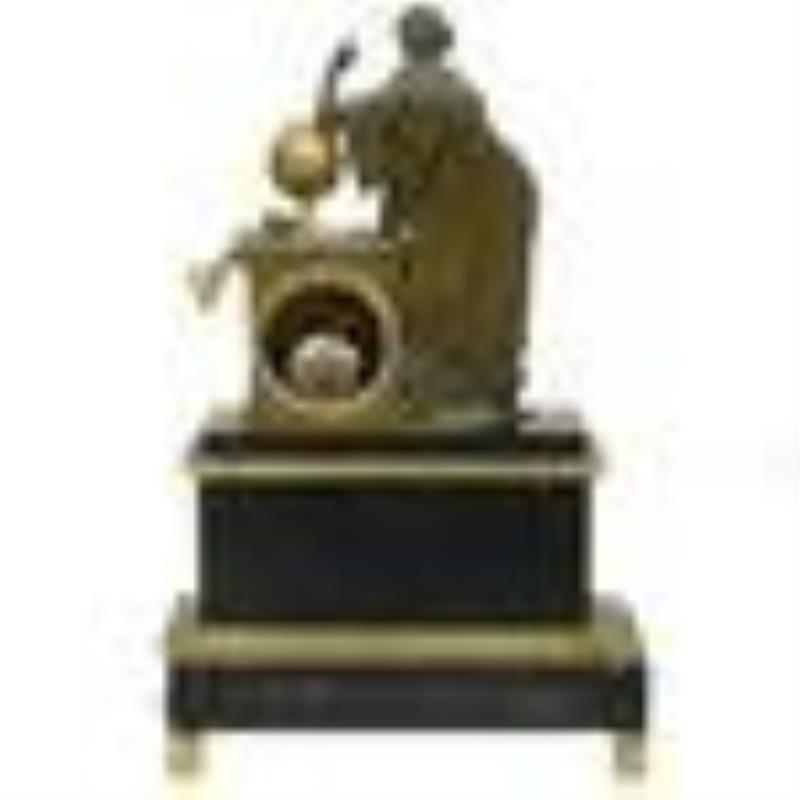 Antique French Empire Style Mantle Clock