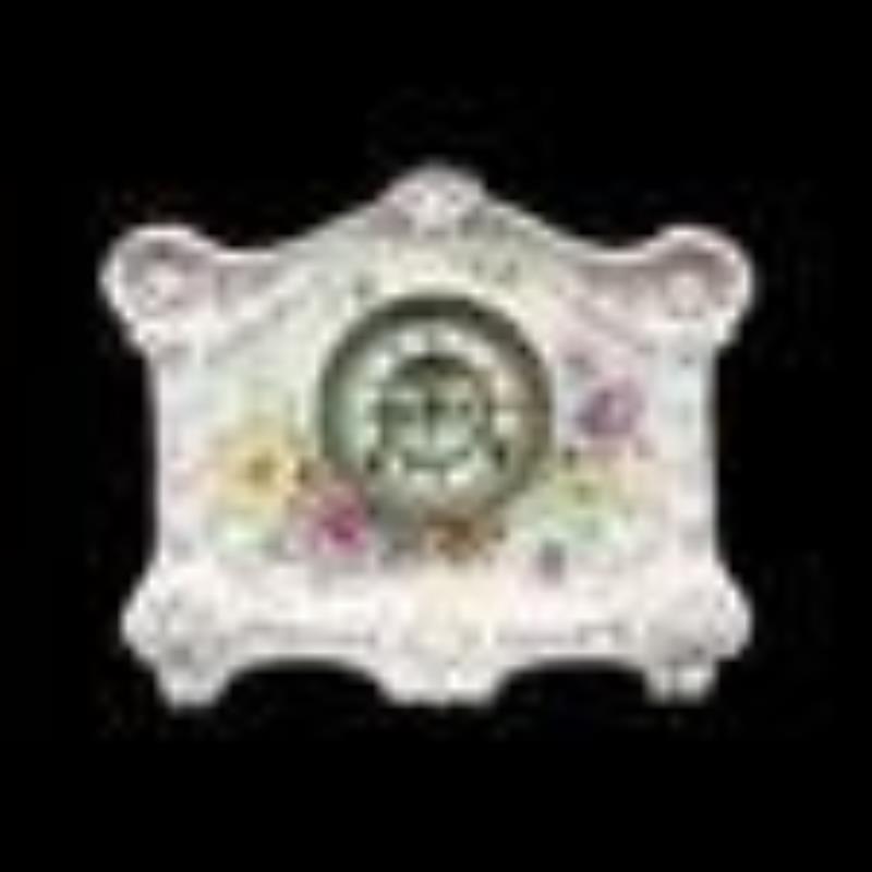 Royal Bonn Porcelain Clock