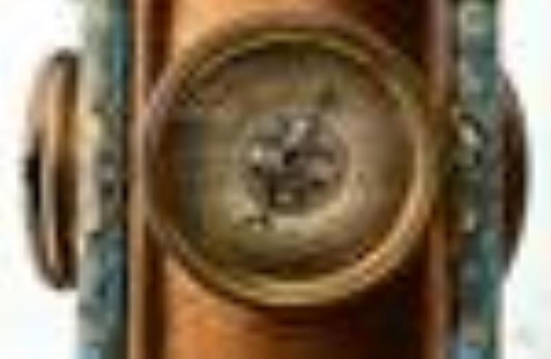 French Industrial Animated Gilt Bronze, Champlevé & Onyx Clock