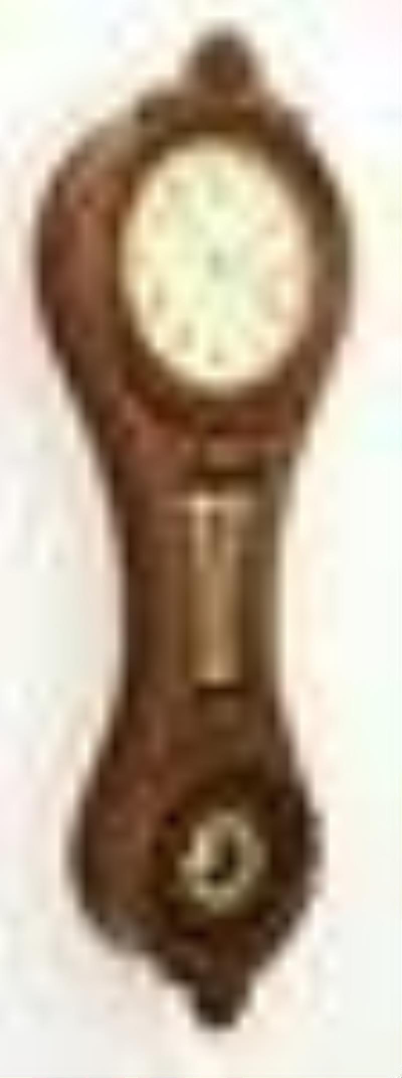 E. Howard & Co. \\\”No. 9 Regulator\\\” Figure Eight Wall Clock