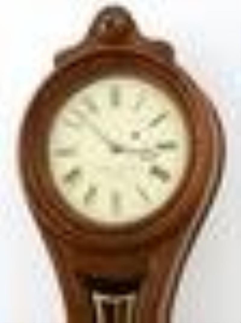 E. Howard & Co. \\\”No. 9 Regulator\\\” Figure Eight Wall Clock