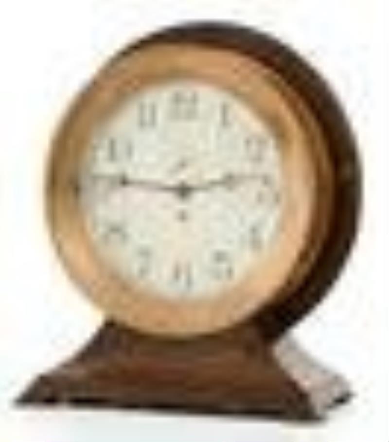 Chelsea Clock Co. 12-Inch Dial Pilot House Clock with Base
