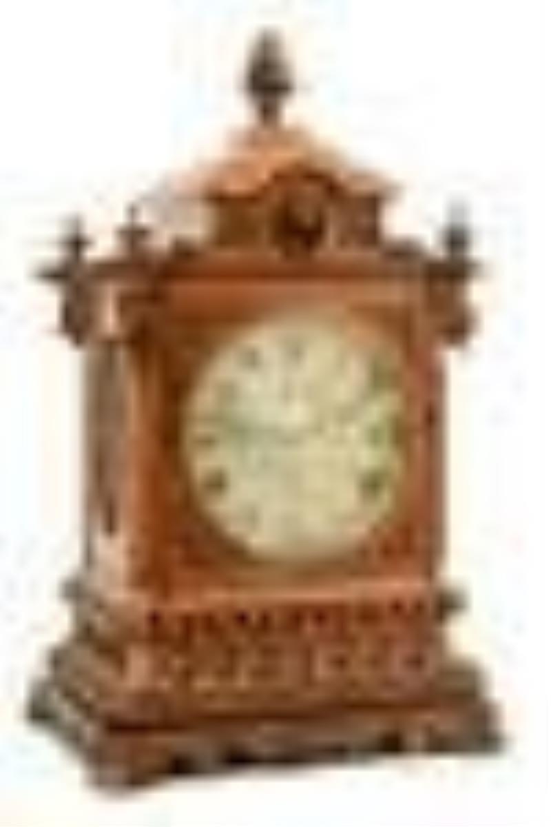 English Triple Fusee Bracket Clock by Webster, London