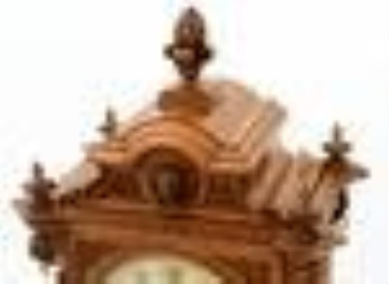 English Triple Fusee Bracket Clock by Webster, London