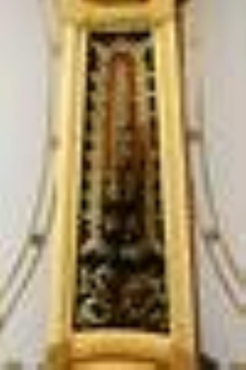 Foster Campos Girandole Banjo Clock, Pembroke, Massachusetts
