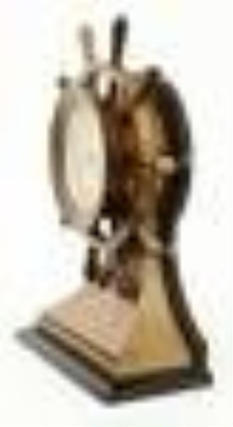 Chelsea Clock Co. \\\”Mariner\\\” Ship’s Bell Clock, Retailed by W.M. Wise & Son, Brooklyn