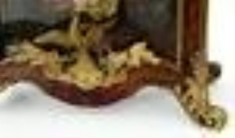 French Regence-Style Boulle Inlaid Bracket Clock