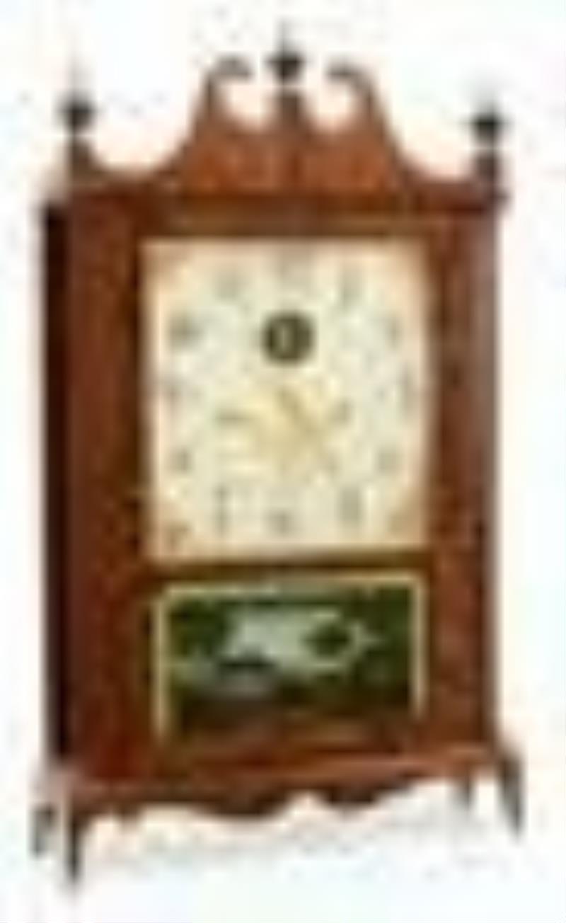 Eli Terry ”Inside-Outside” Pillar & Scroll Shelf Clock Price Guide