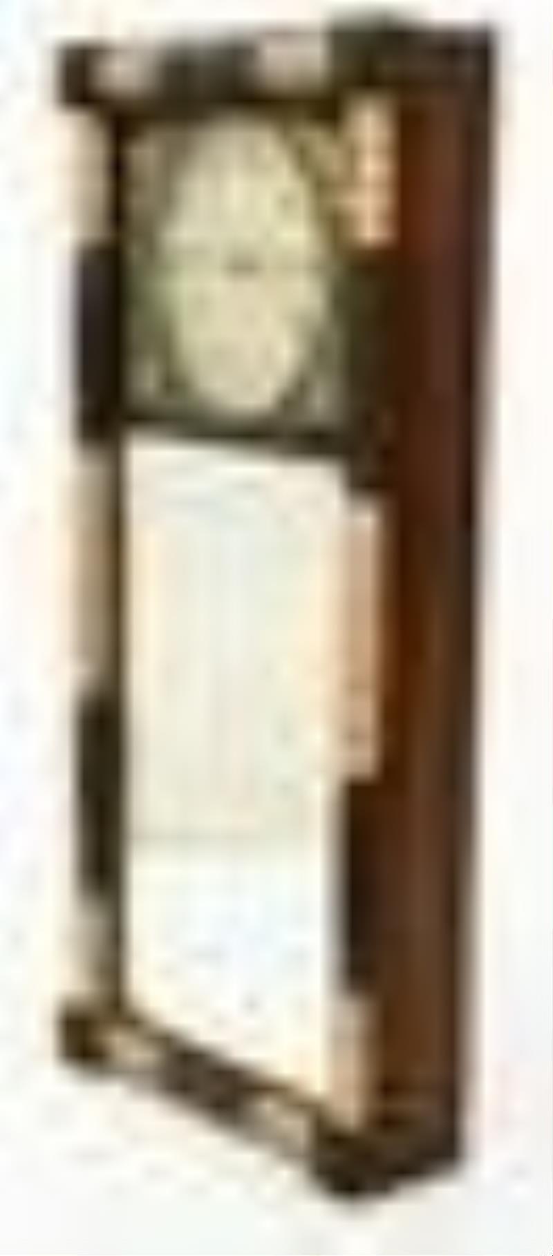 Abel Chandler (1807-1881) Mirror Clock, New Hampshire