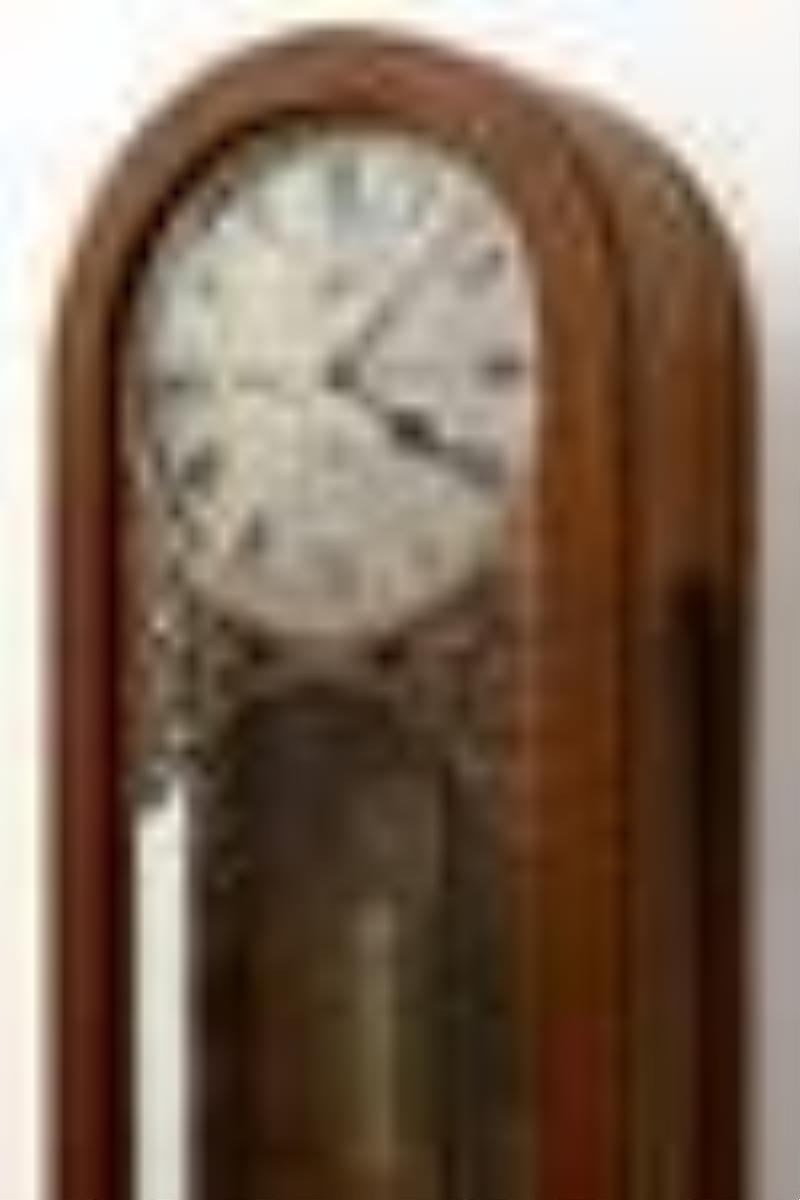 English Wall Regulator Clock, Roberts, Beachy Head Price Guide