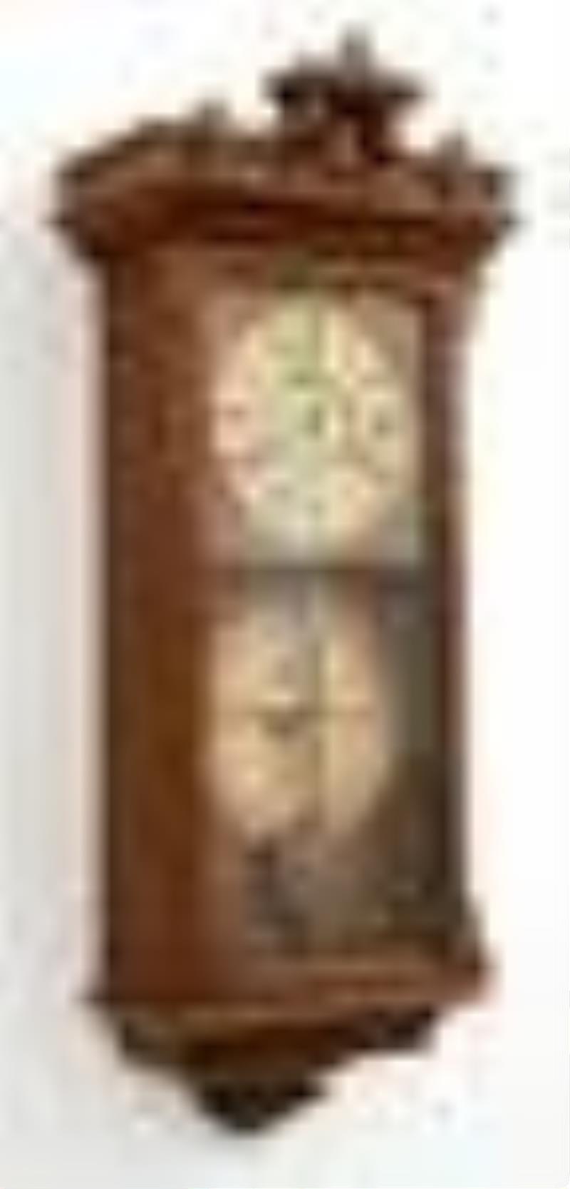Ithaca No. 5 1/2 Hanging Belgrade Calendar Clock