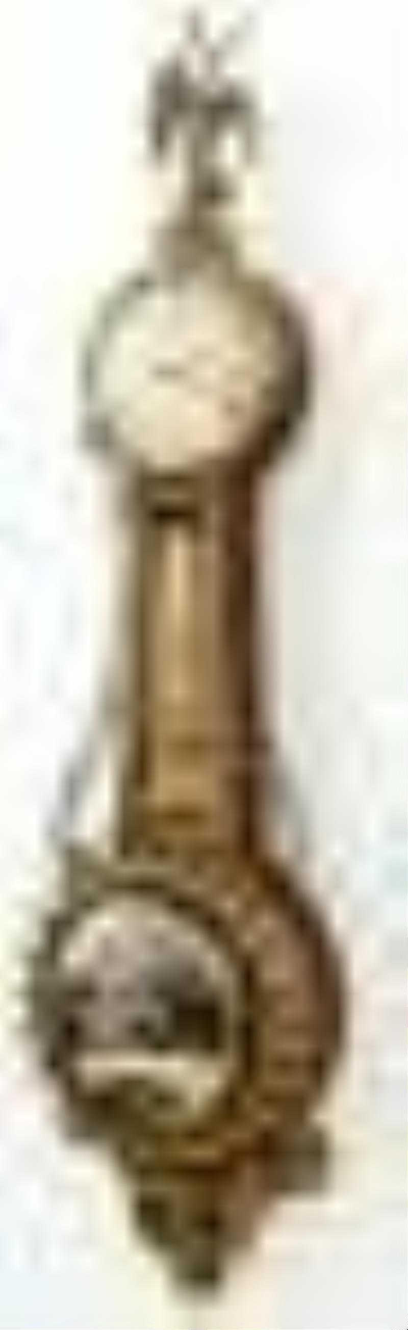 Custom-Made Girandole Banjo Clock