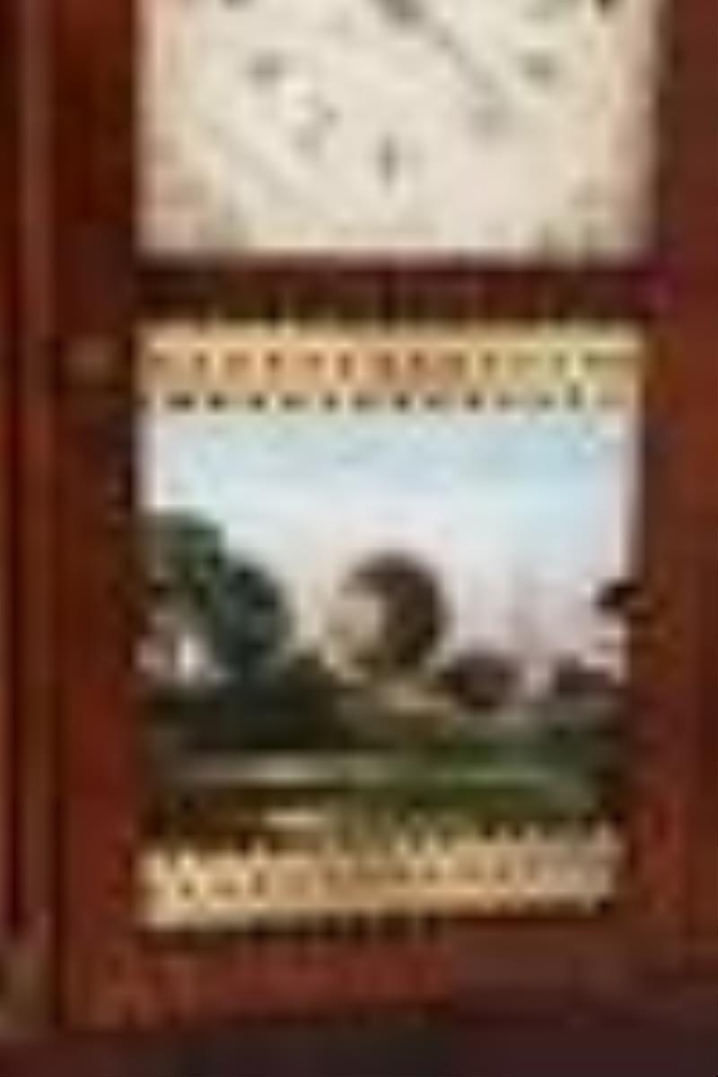 Ethel North, Torrington, Miniature Pillar & Scroll Shelf Clock
