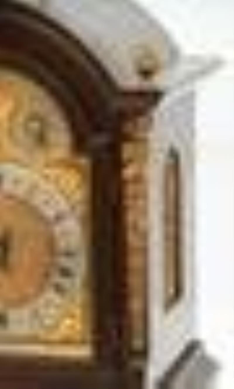 Winterhalder & Hofmeier Mahogany Bracket Clock