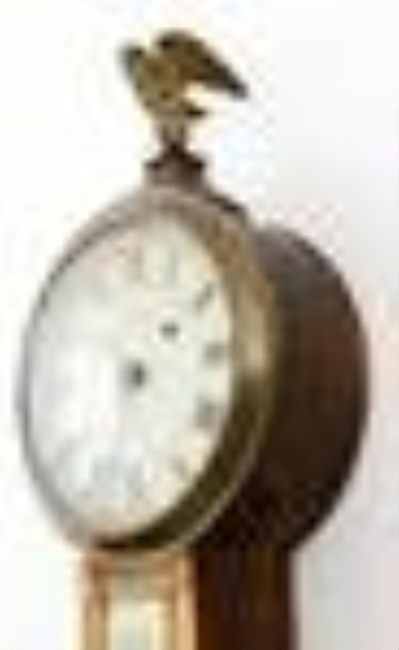 Chelsea Clock Co., J.E. Caldwell & Co., \\\”Willard Banjo\\\” Wall Clock