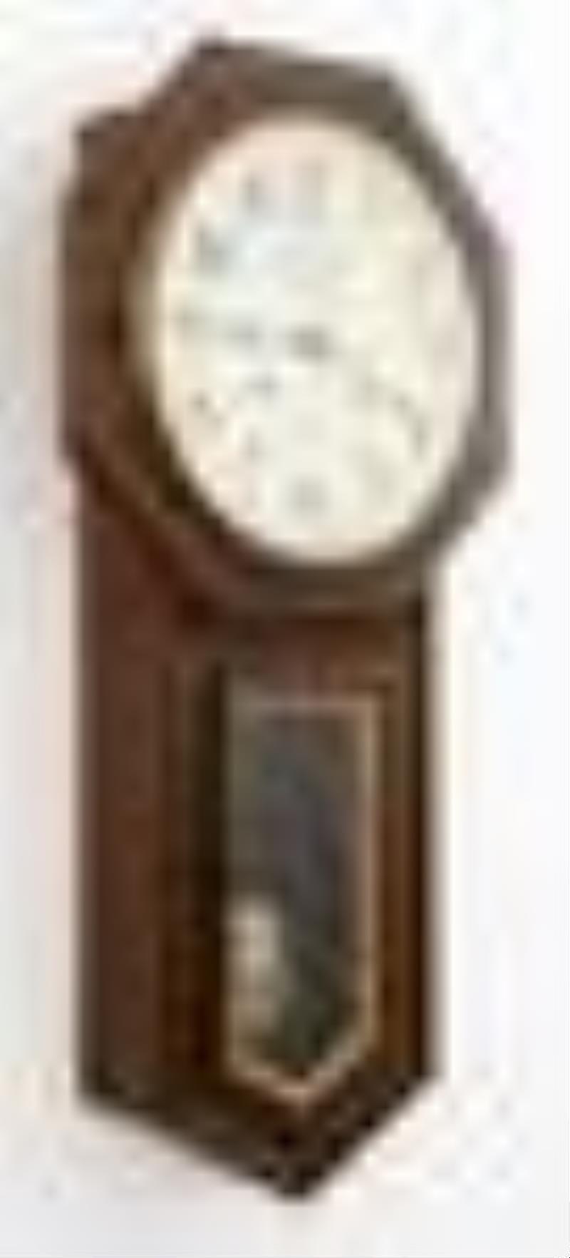 Seth Thomas \\\”World\\\” 30-Day Wall Clock