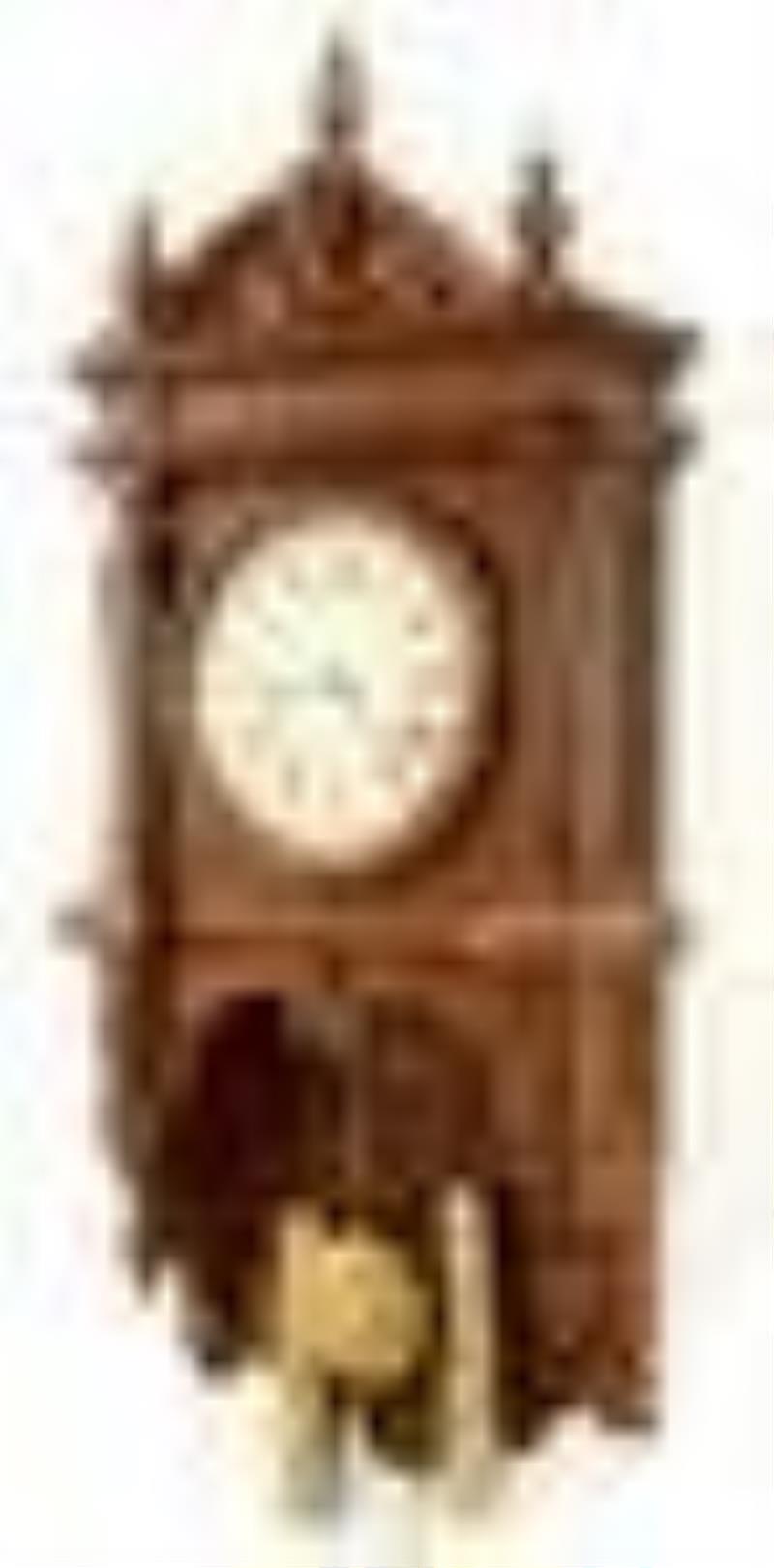Waterbury Clock Co. \\\”Study No. 4\\\” Wall Clock