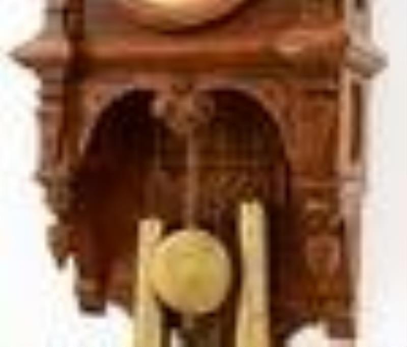 Waterbury Clock Co. \\\”Study No. 4\\\” Wall Clock