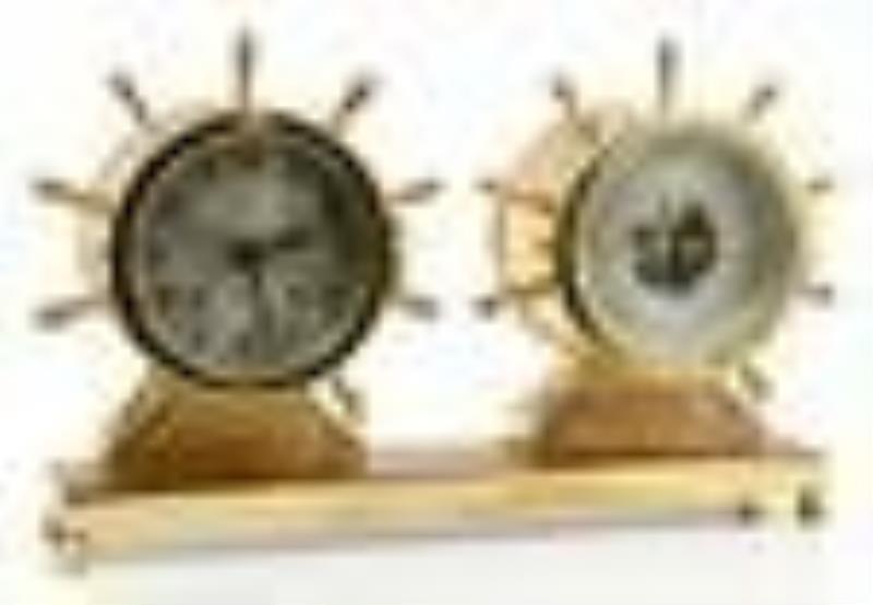 Chelsea Clock Co. Limited Edition \\\”Columbus\\\” Ship’s Bell Clock & Barometer
