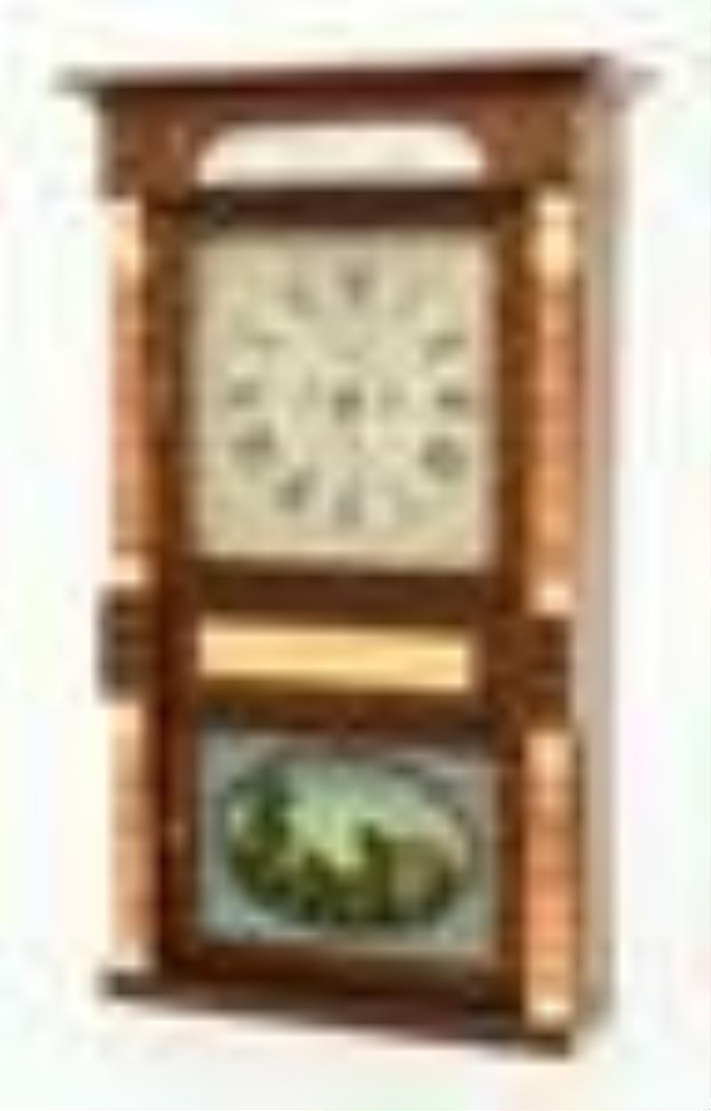 Richard Ward \\\”Salem Bridge\\\” Triple-Decker Shelf Clock