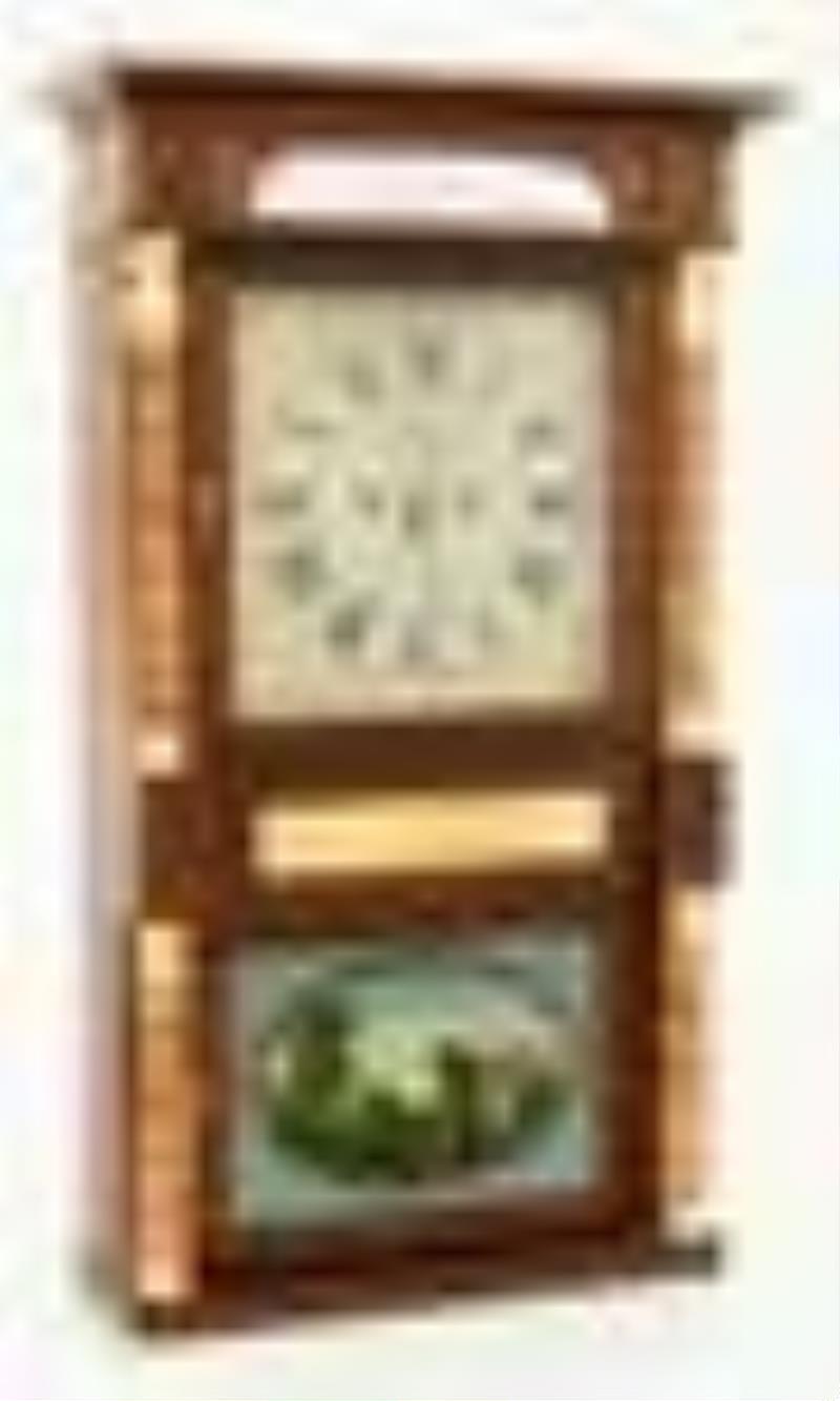 Richard Ward \\\”Salem Bridge\\\” Triple-Decker Shelf Clock