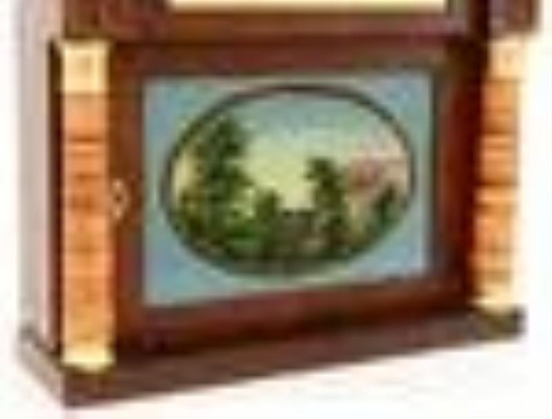 Richard Ward \\\”Salem Bridge\\\” Triple-Decker Shelf Clock