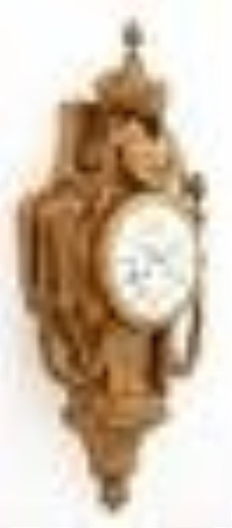 French Louis XVI Gilt Bronze Cartel Clock
