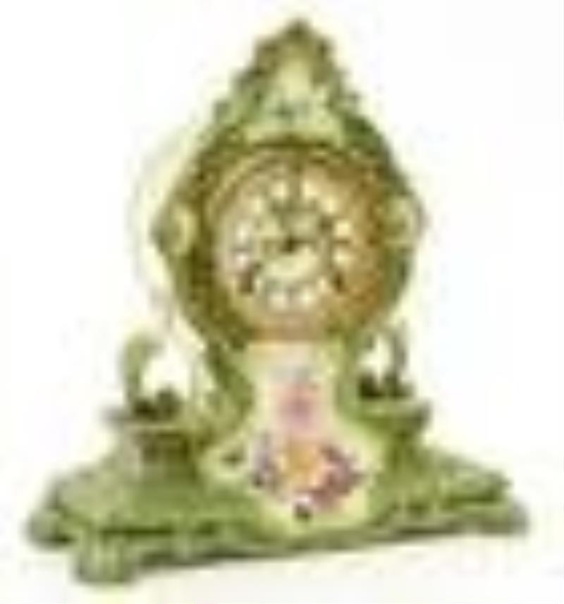 Ansonia Clock Co. \\\”La Cerda\\\” Royal Bonn Clock