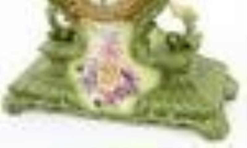 Ansonia Clock Co. \\\”La Cerda\\\” Royal Bonn Clock