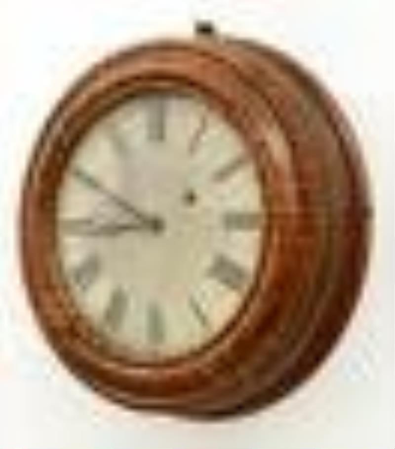 Brewster & Ingrahams Tiger Birch Gallery Clock