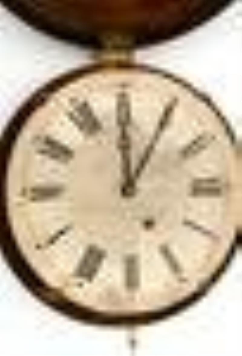 Brewster & Ingrahams Tiger Birch Gallery Clock
