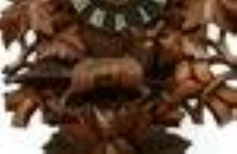 Black Forest Carved Cuckoo Clock