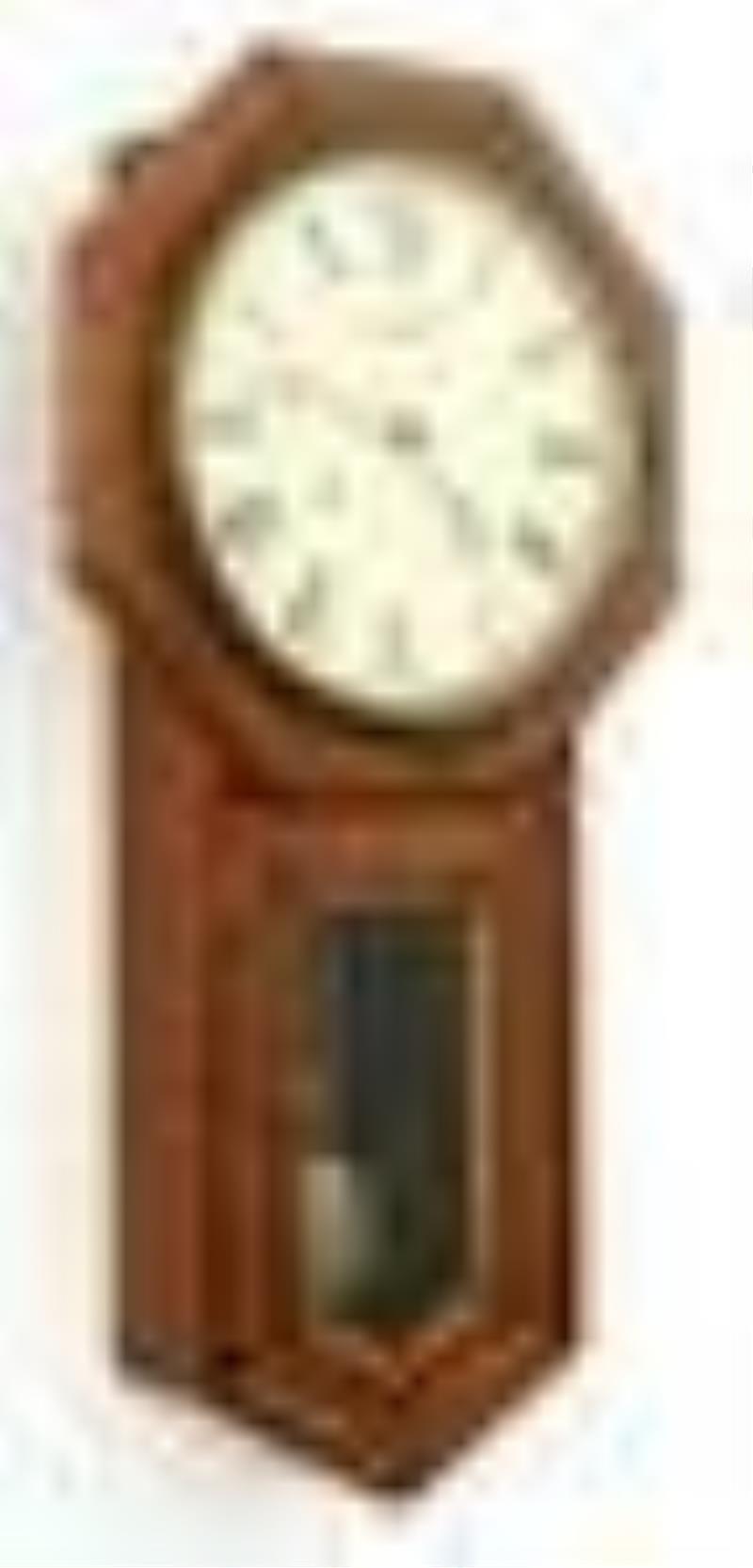 Seth Thomas \\\”World\\\” 15-Day Wall Clock