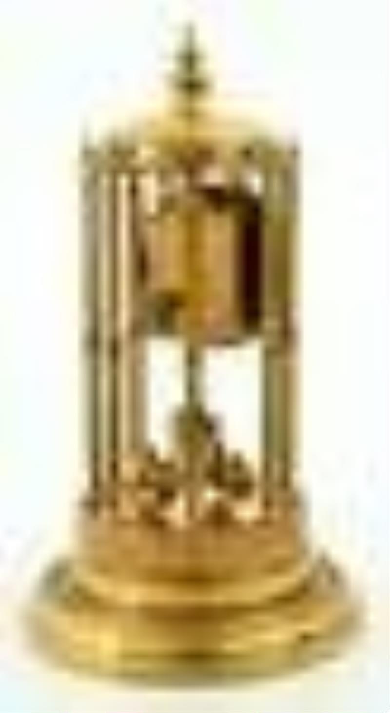 German 400-Day Torsion Pendulum Bandstand Clock