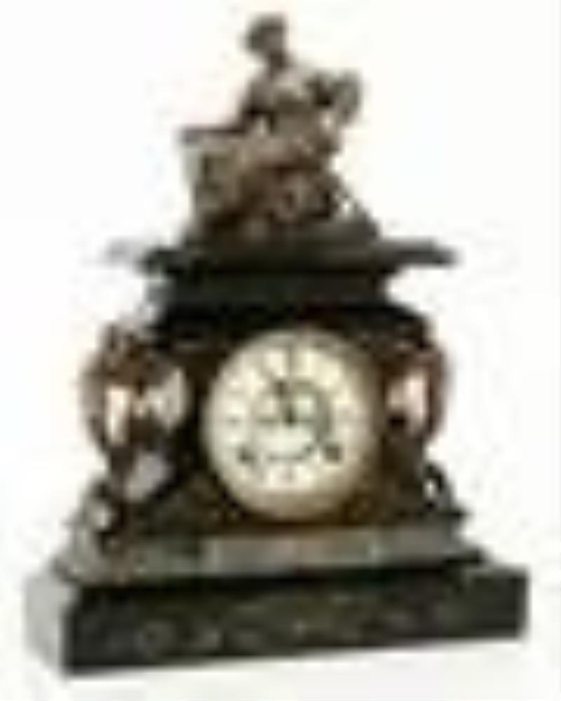 Ansonia Clock Co. \\\”Rosalind\\\” Mantel Clock