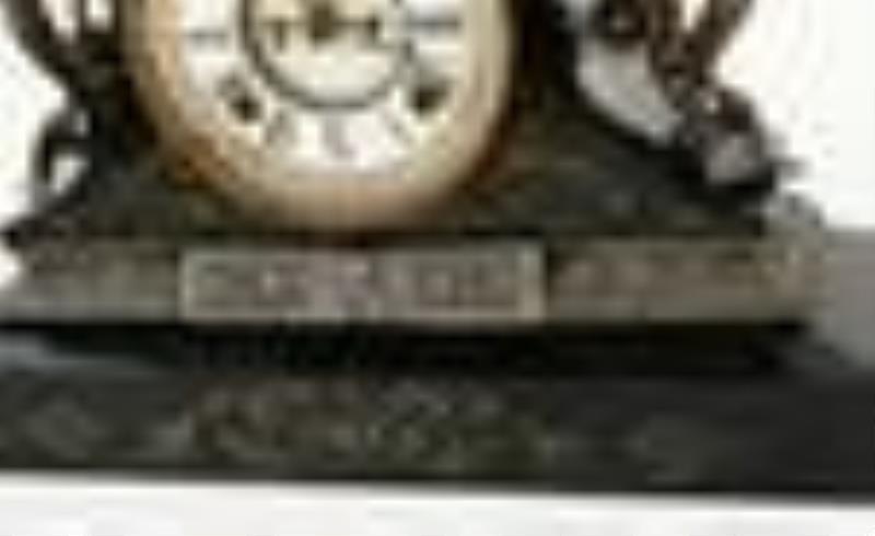 Ansonia Clock Co. \\\”Rosalind\\\” Mantel Clock