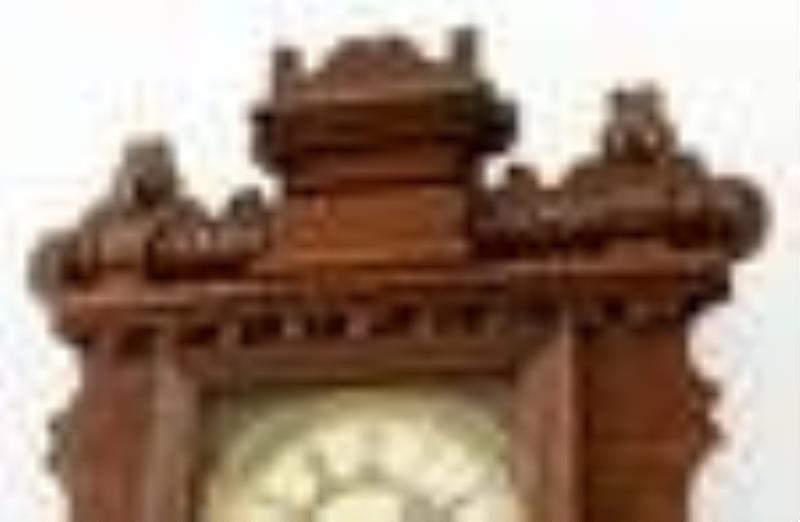 Waterbury Clock Co. \\\”Saranac\\\” Wall Clock