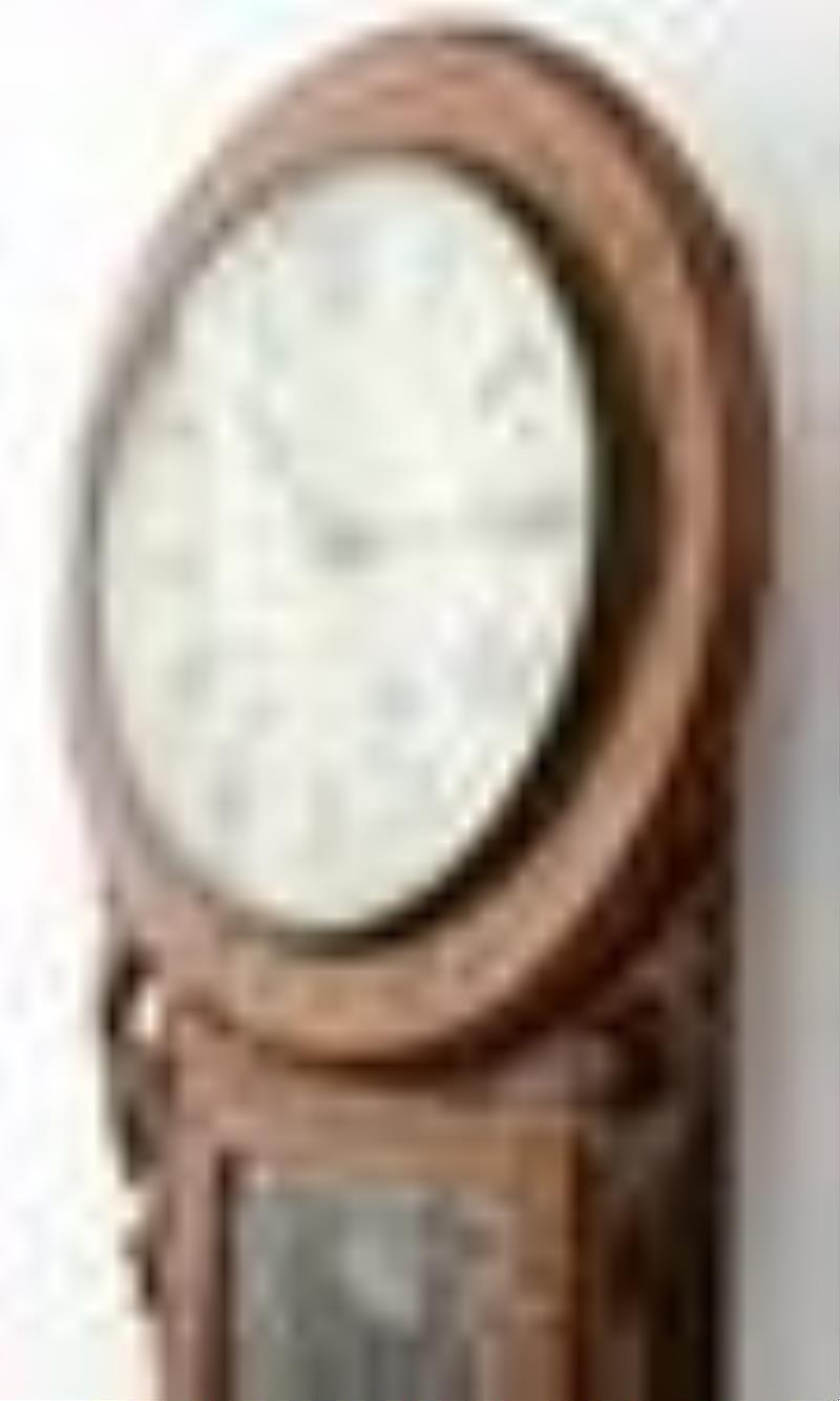 New Haven Clock Co. \\\”Anglo-American\\\” Wall Clock