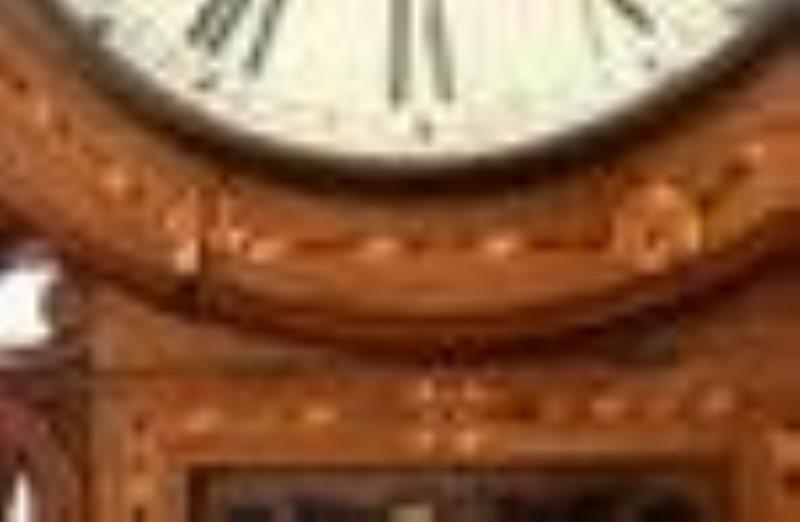 New Haven Clock Co. \\\”Anglo-American\\\” Wall Clock
