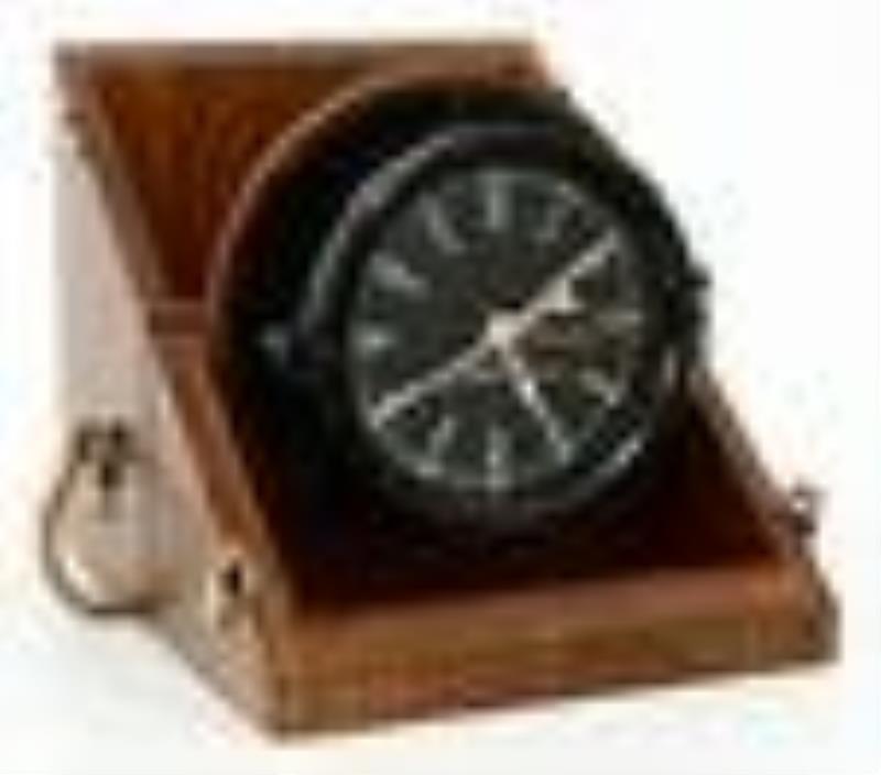 Chelsea Clock Co. U.S. Army \\\”Message Center M2\\\” Military Clock with Case