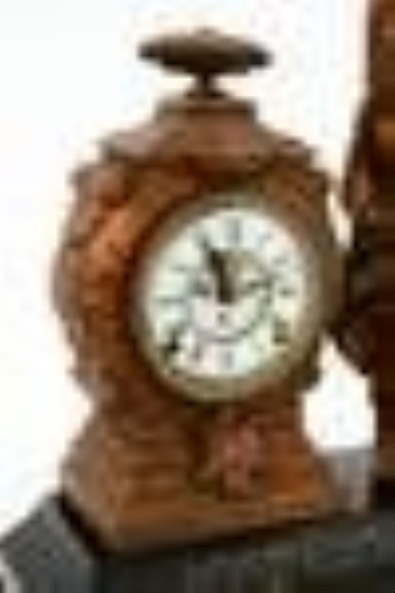 F. Kroeber Clock Co. \\\”Montana\\\” Mantel Clock