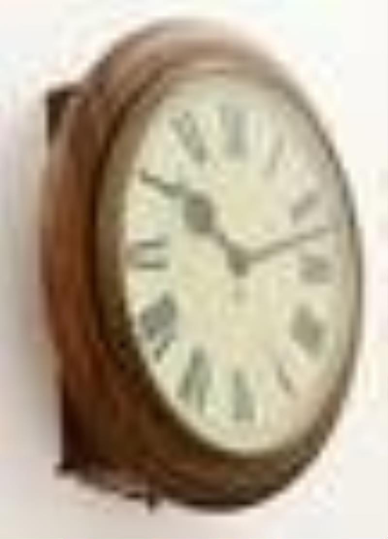English Fusee Gallery Clock