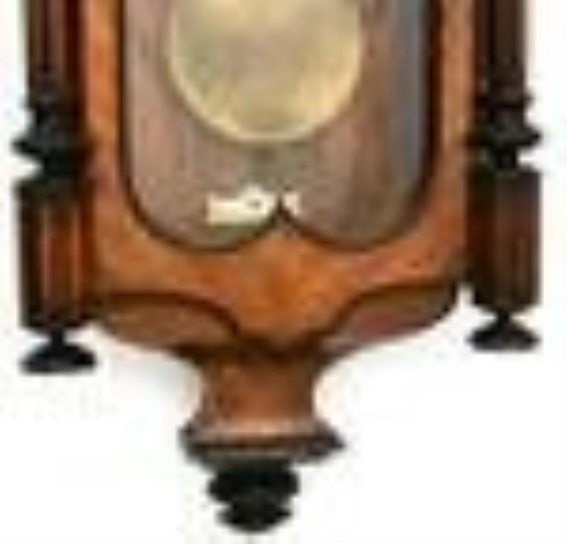 Alt Deutsch Two-Weight Vienna Regulator Clock