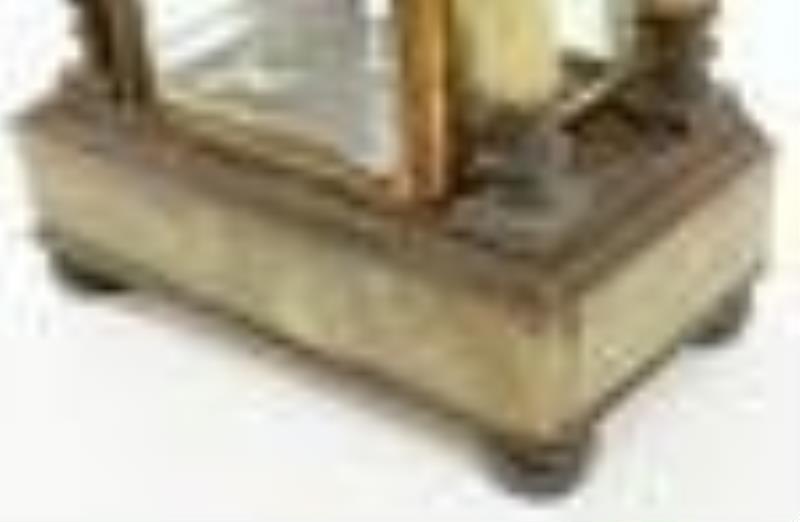 Gilbert Clock Co. \\\”Magdalene\\\” Crystal Regulator Clock