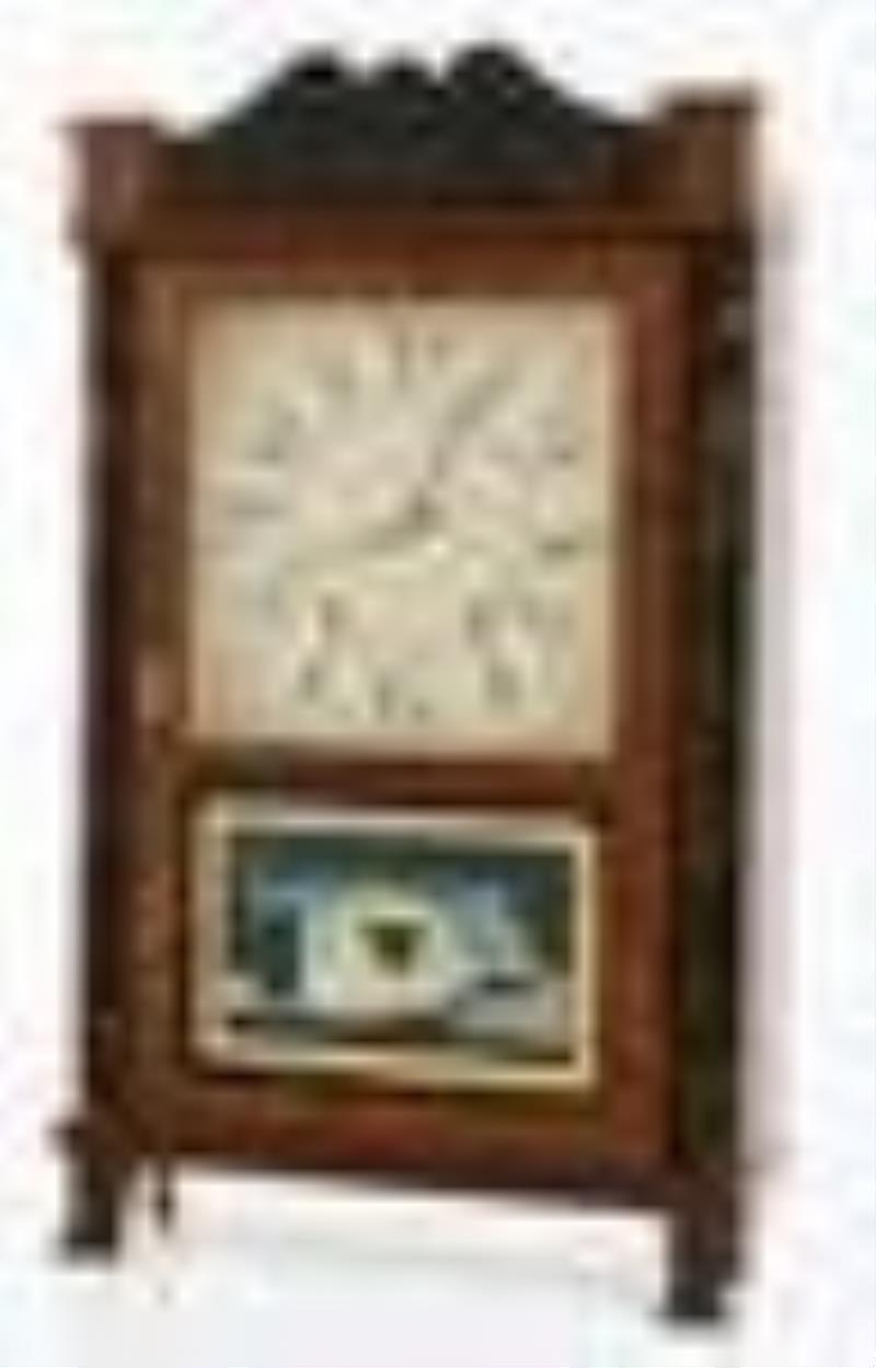 Samuel Terry Transitional Shelf Clock