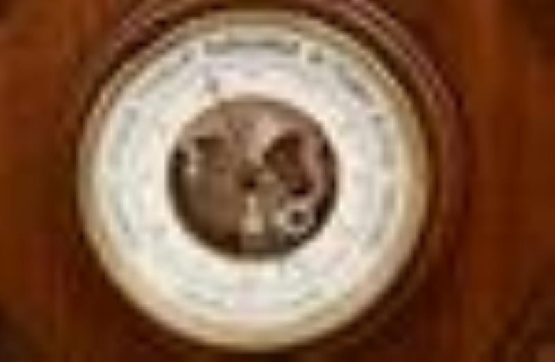 French Wall Clock & Barometer