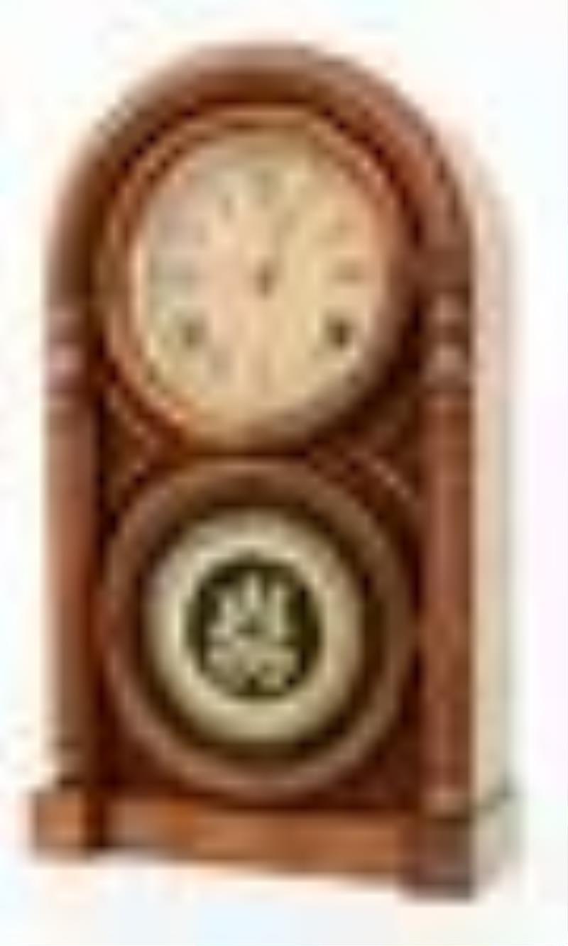 Atkins Clock Co. \\\”Round Top\\\” Mantel Clock