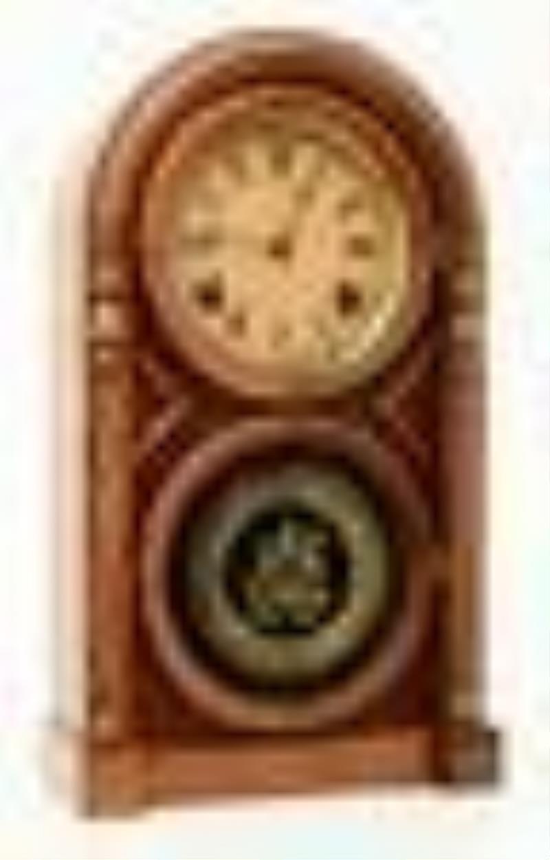 Atkins Clock Co. \\\”Round Top\\\” Mantel Clock