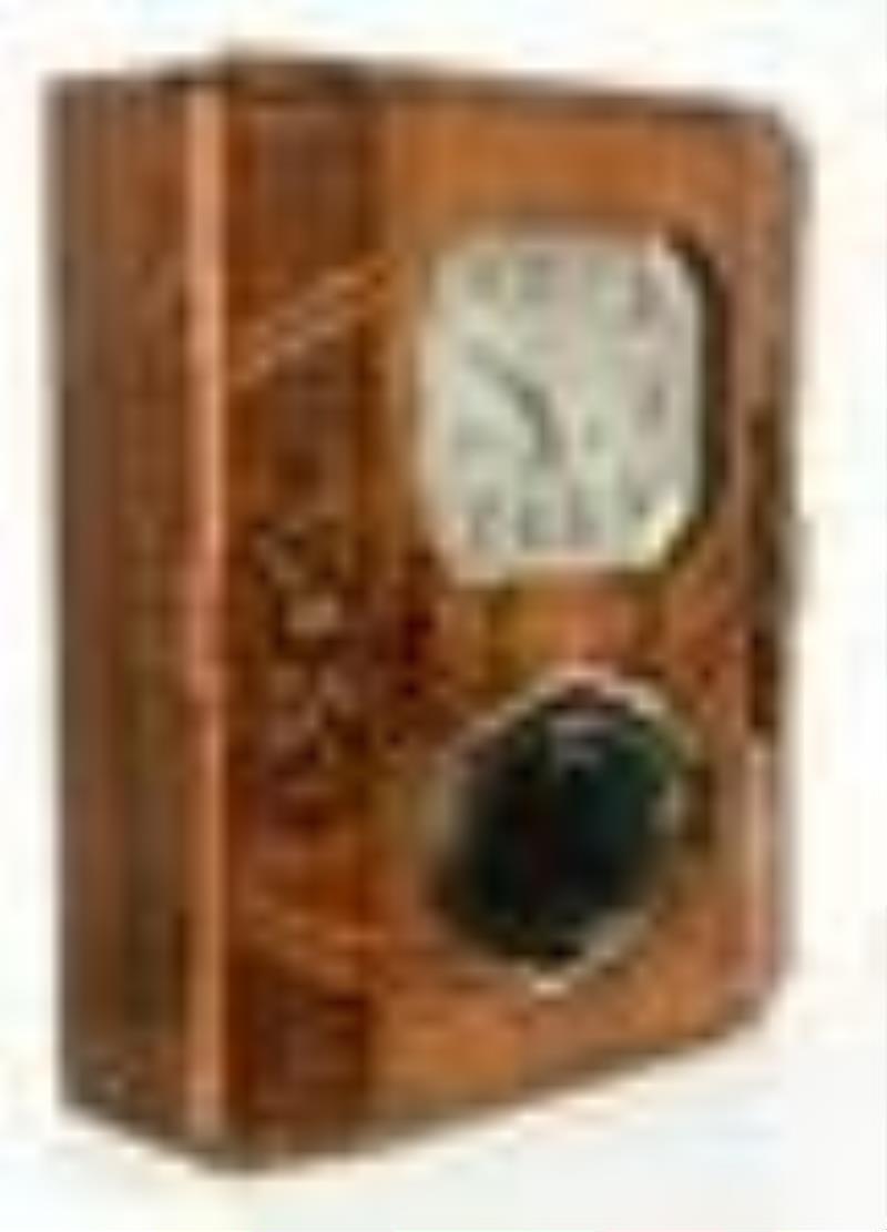 French Art Deco Wall Clock